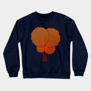 Autumn Trees Crewneck Sweatshirt